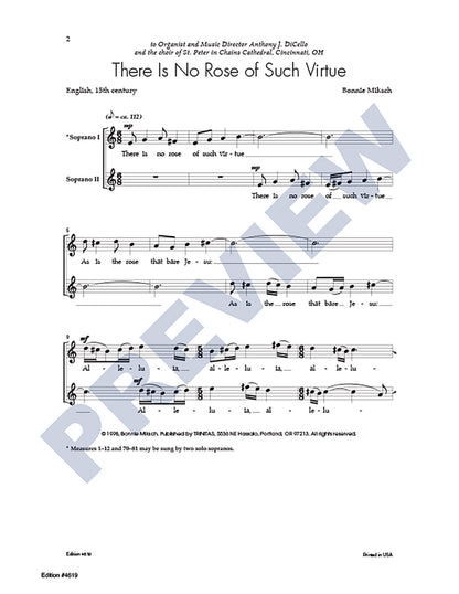 There Is No Rose of Such Virtue