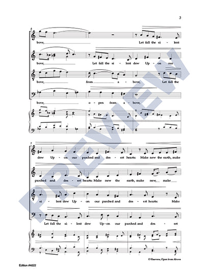 O Heavens, Open from Above