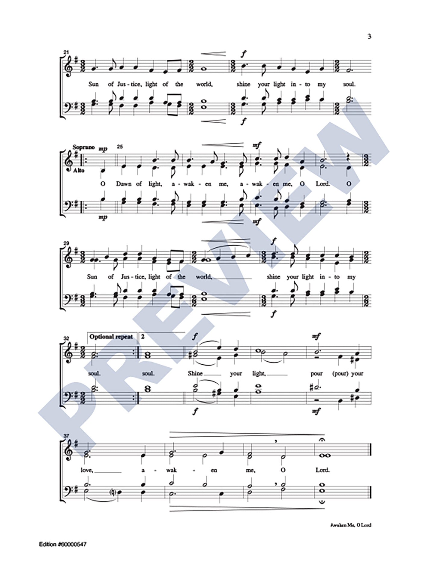 Awaken Me, O Lord