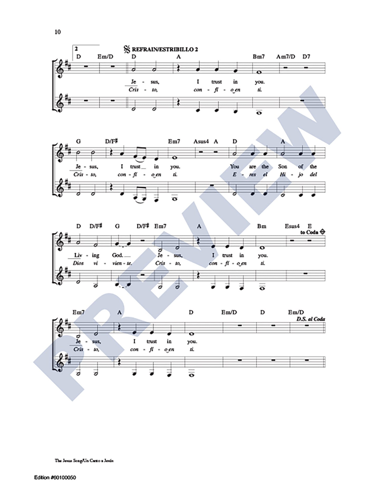 The Jesus Song/Un Canto a Jesús