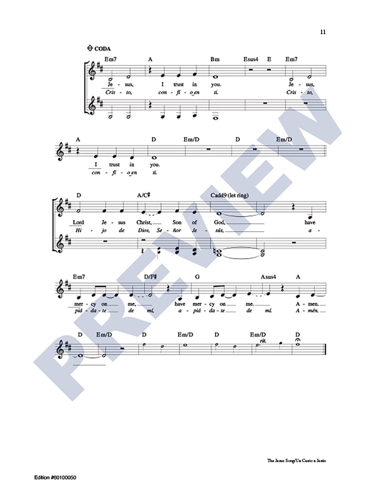 The Jesus Song/Un Canto a Jesús
