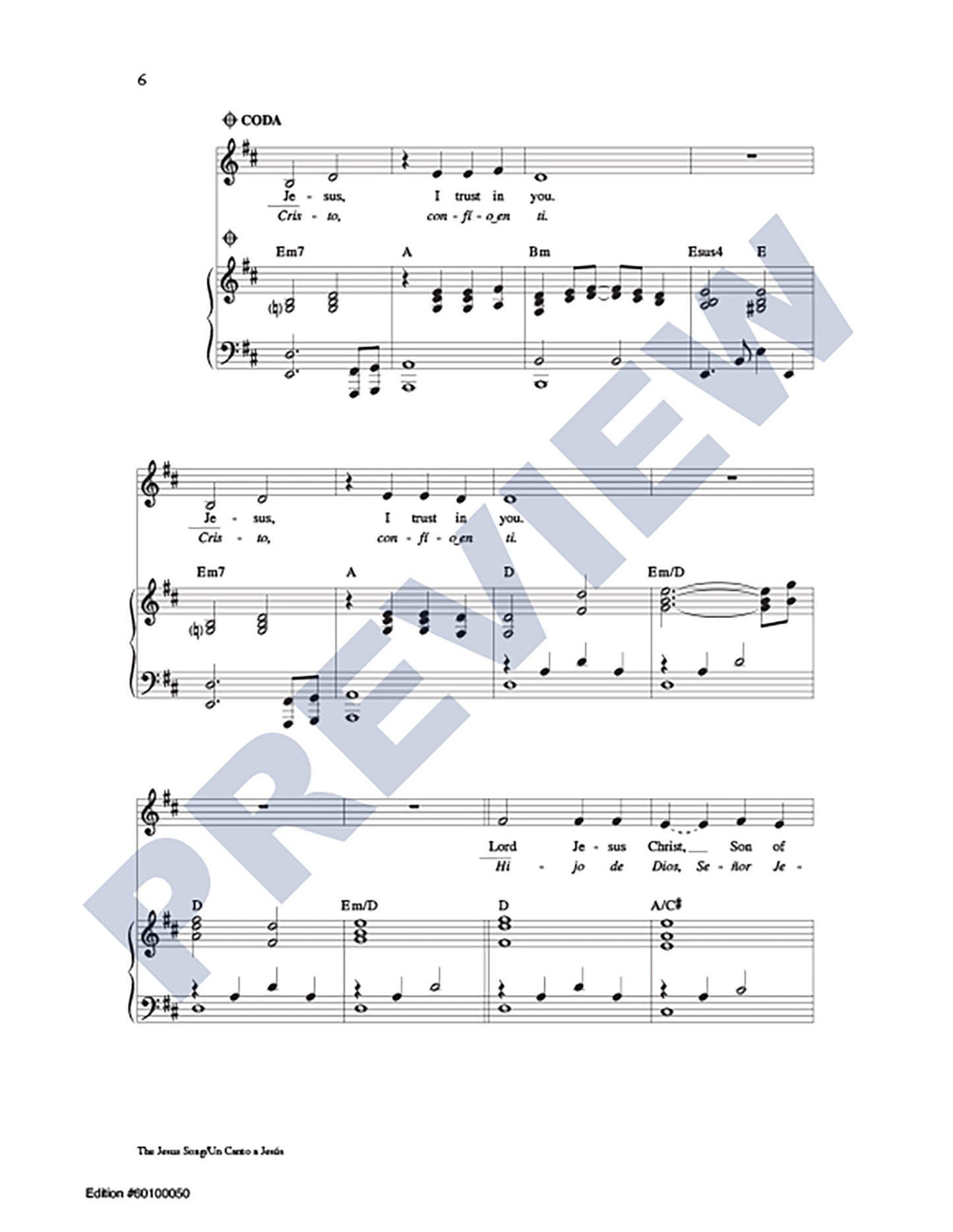 The Jesus Song/Un Canto a Jesús