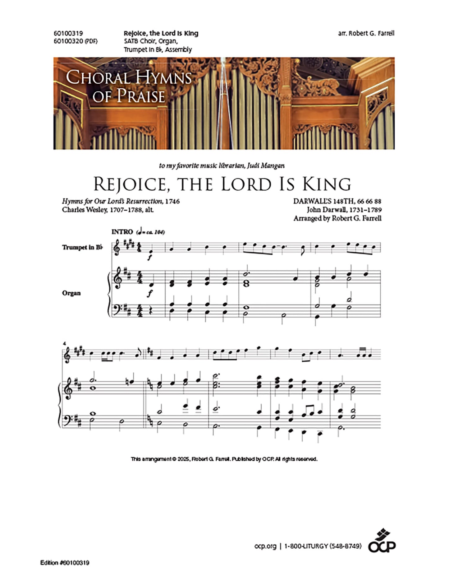 Rejoice, the Lord Is King