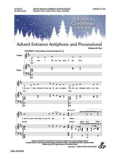 Advent Entrance Antiphons and Processional
