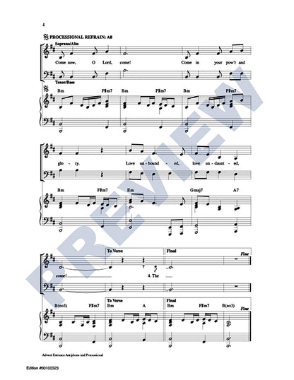 Advent Entrance Antiphons and Processional