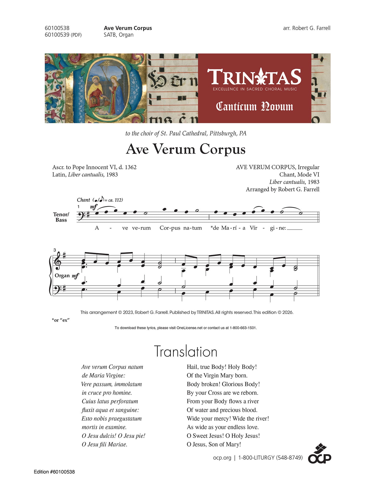 Ave Verum Corpus