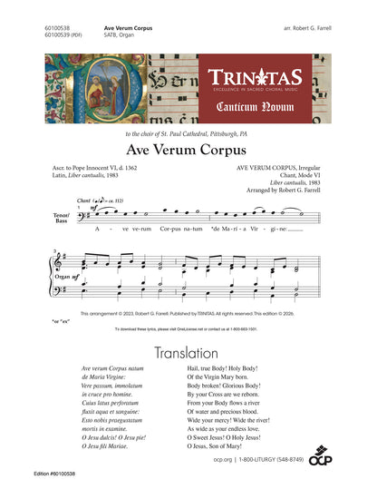 Ave Verum Corpus