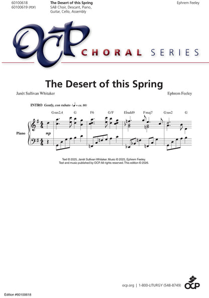 The Desert of this Spring