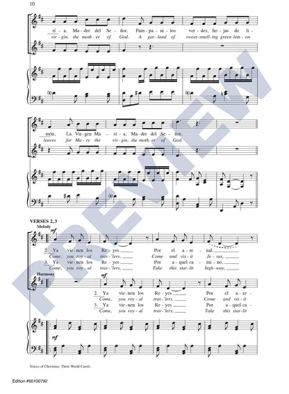 Voices of Christmas: Three World Carols
