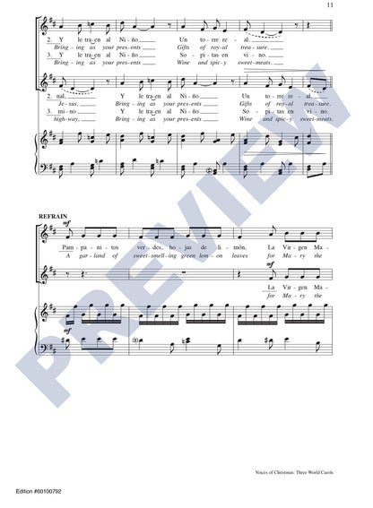 Voices of Christmas: Three World Carols