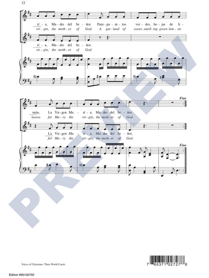 Voices of Christmas: Three World Carols