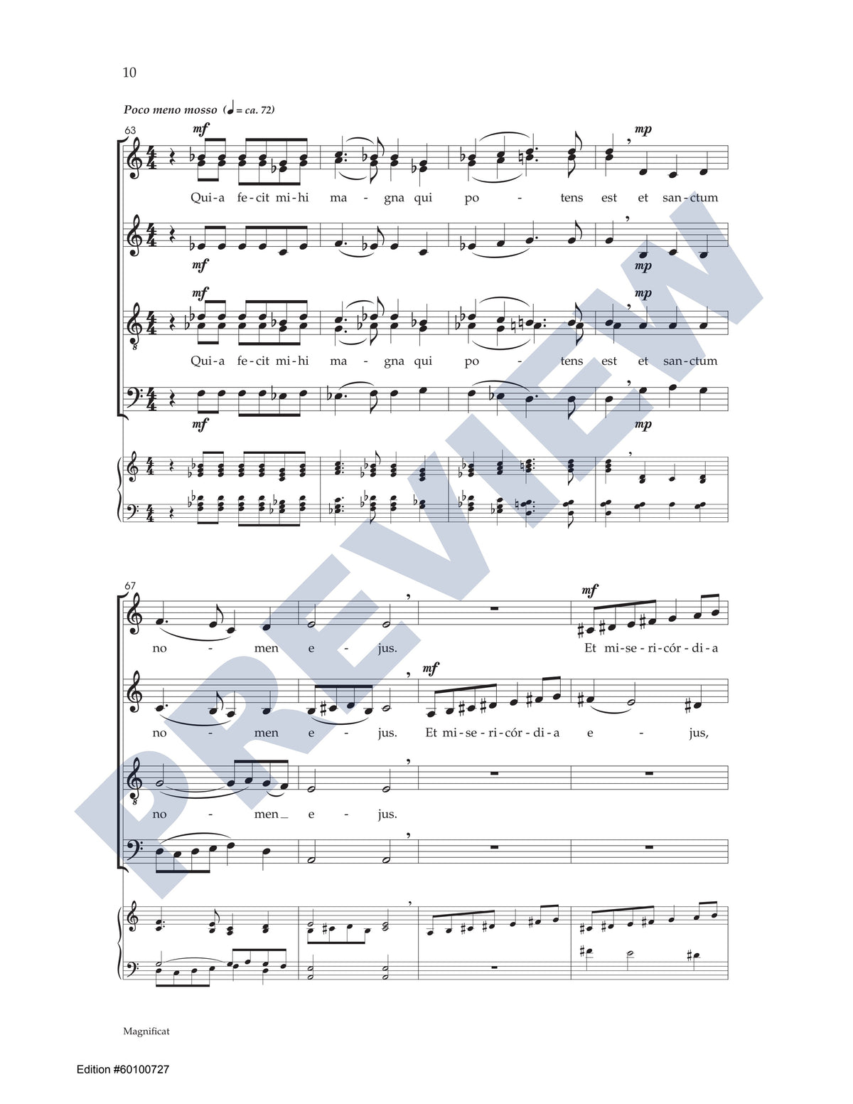 Magnificat & Nunc Dimittis