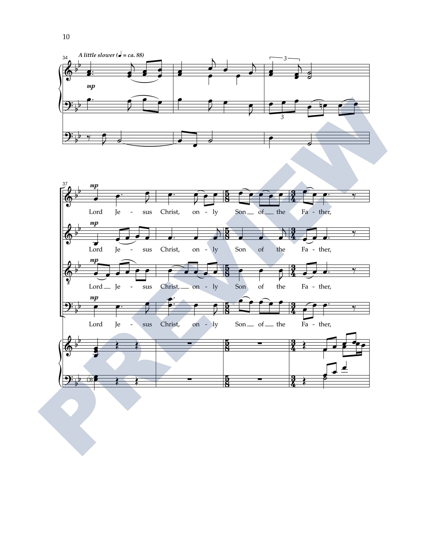 Missa Brevis (Washington Service)