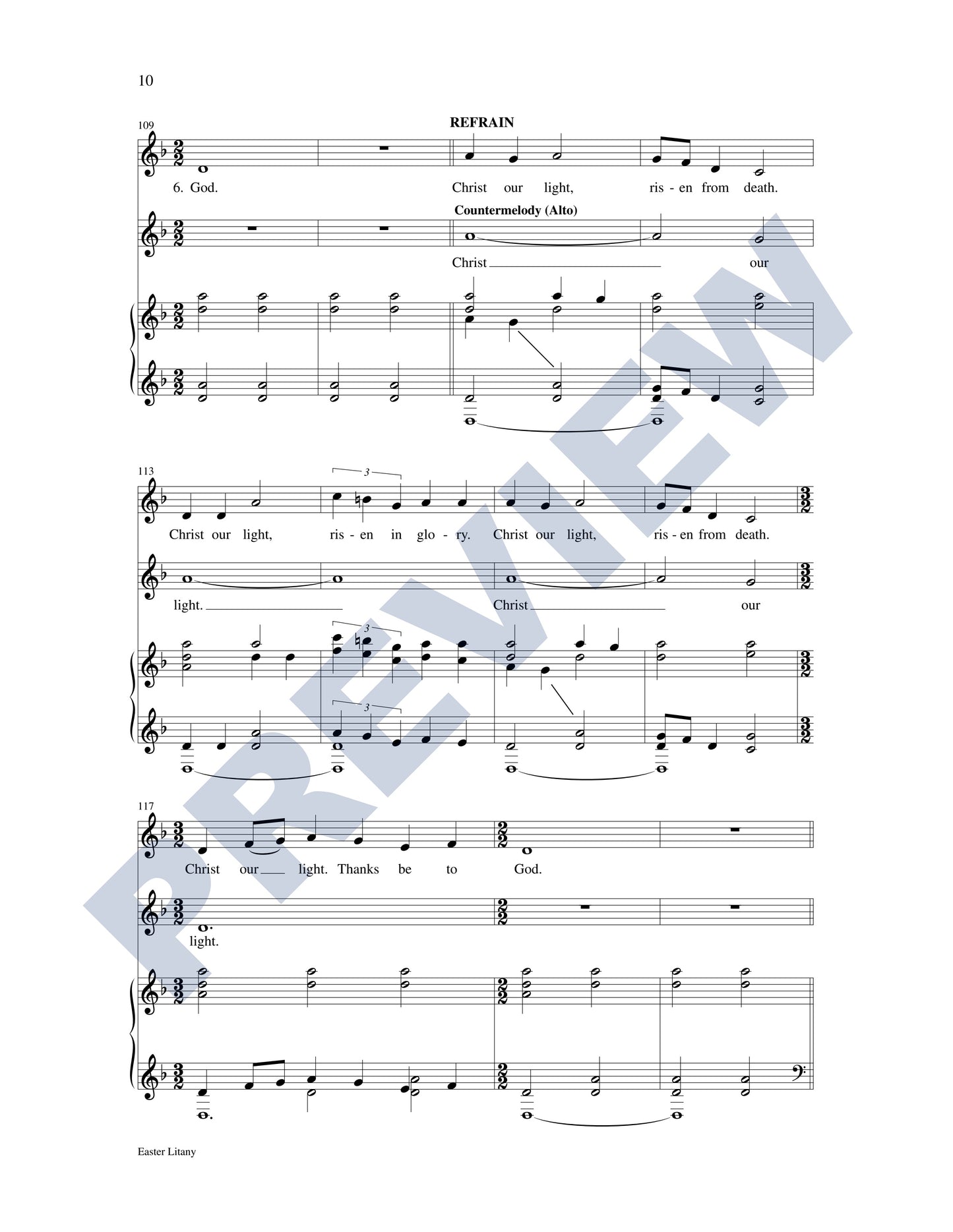 Easter Litany