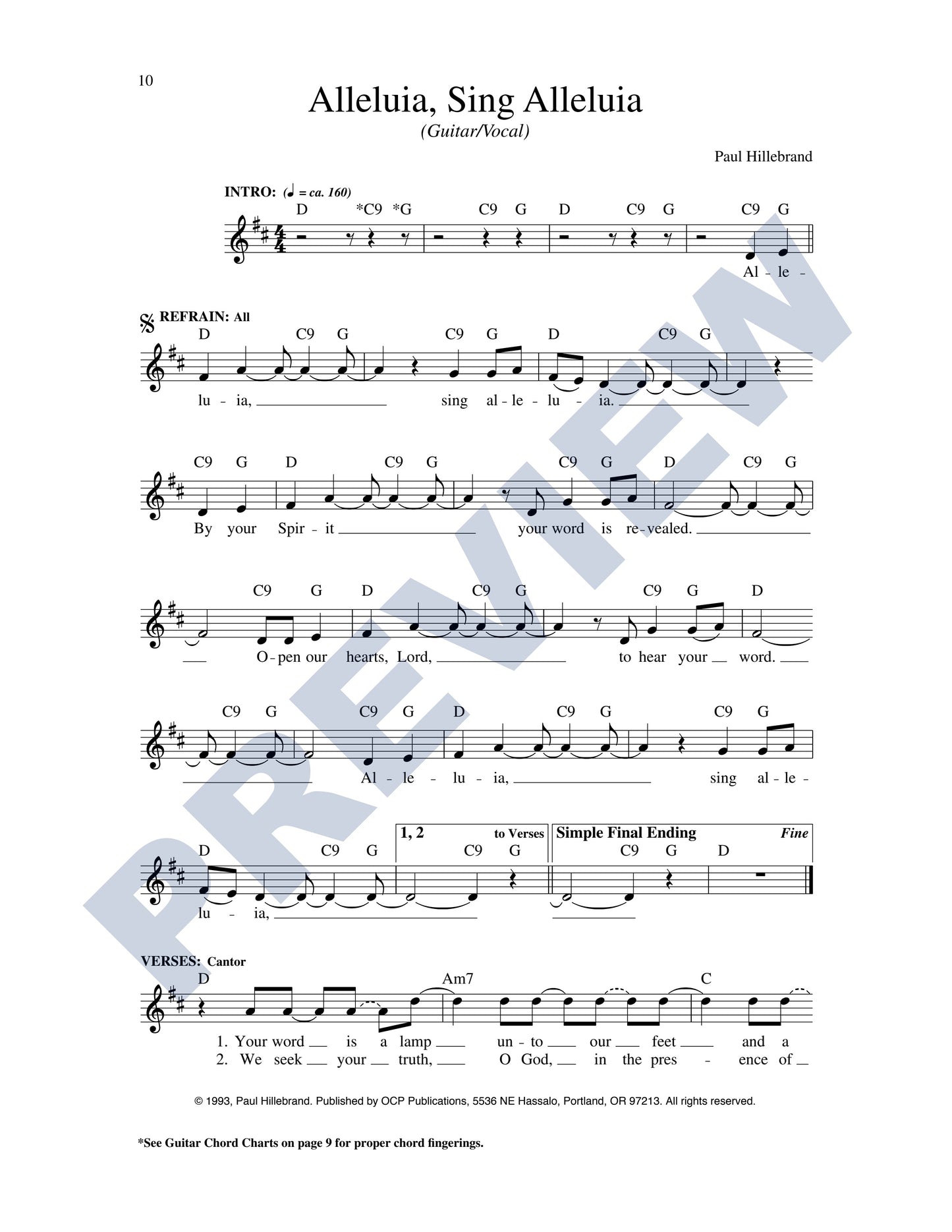Alleluia, Sing Alleluia