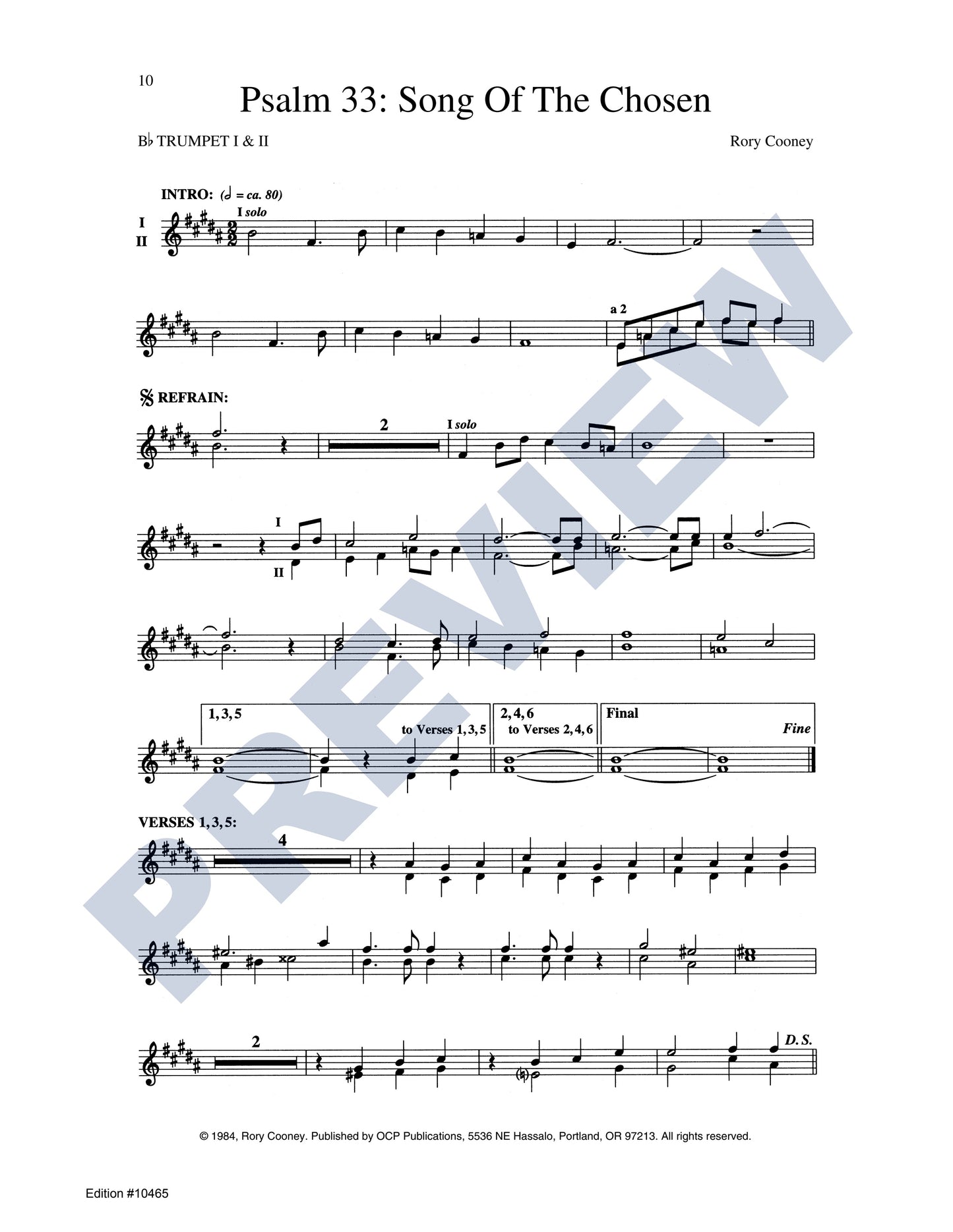 Psalm 33: Song of the Chosen