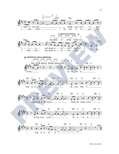 Alleluia, Sing Alleluia