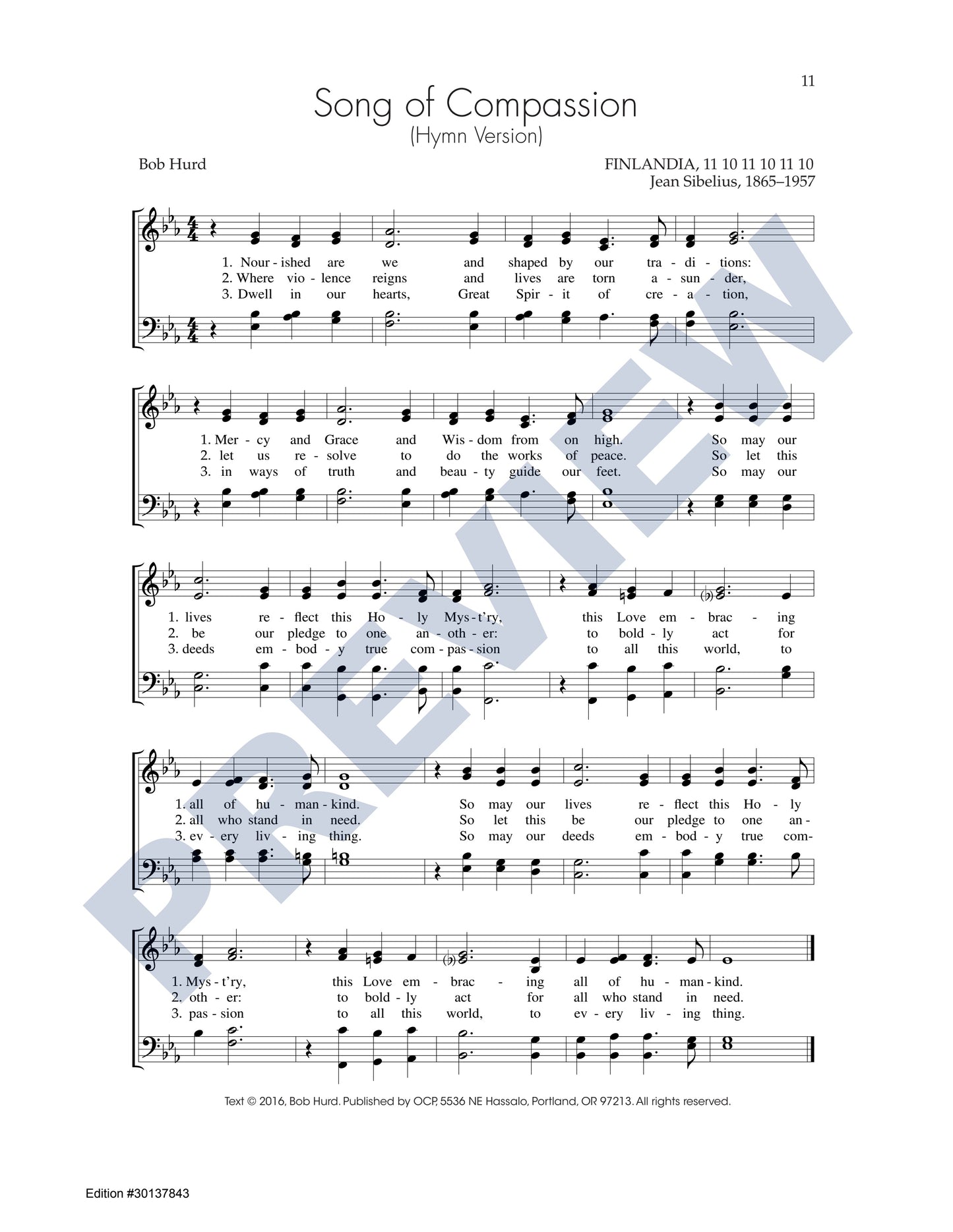 Praise Be to You/Song of Compassion
