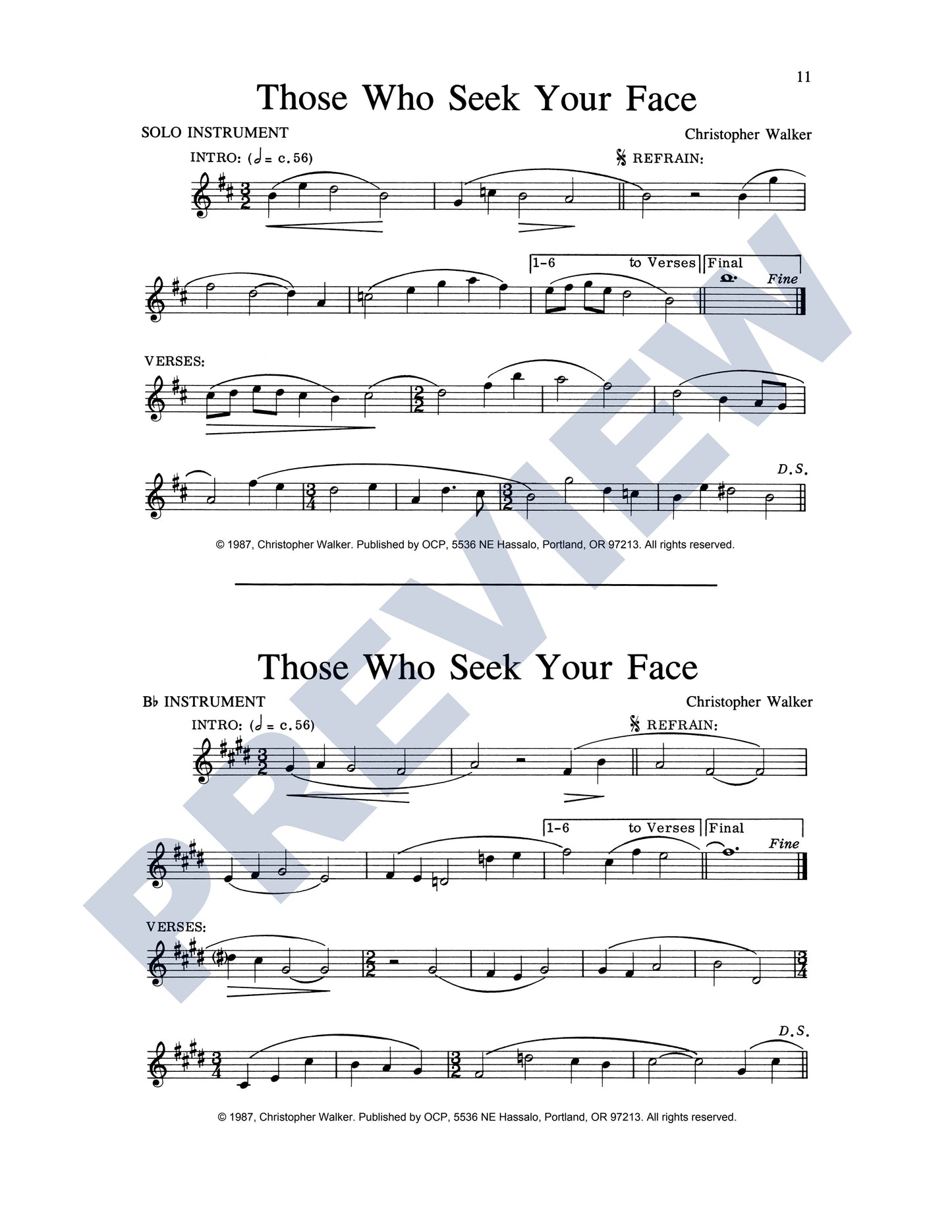 Those Who Seek Your Face