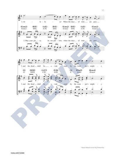 Alleluia! Alleluia! Let the Holy Anthem Rise