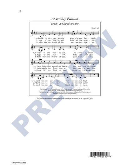 Come, Ye Disconsolate