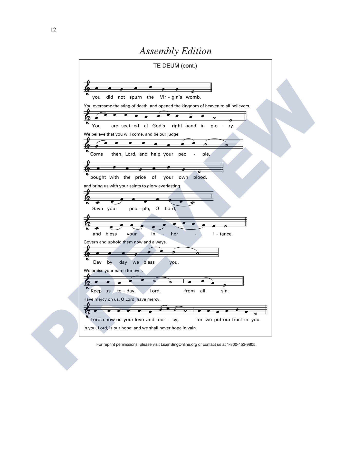 Te Deum