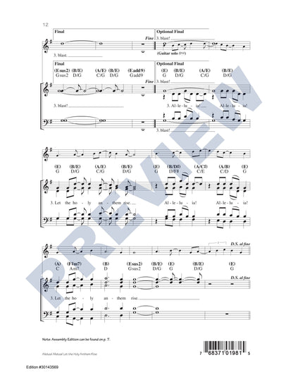 Alleluia! Alleluia! Let the Holy Anthem Rise