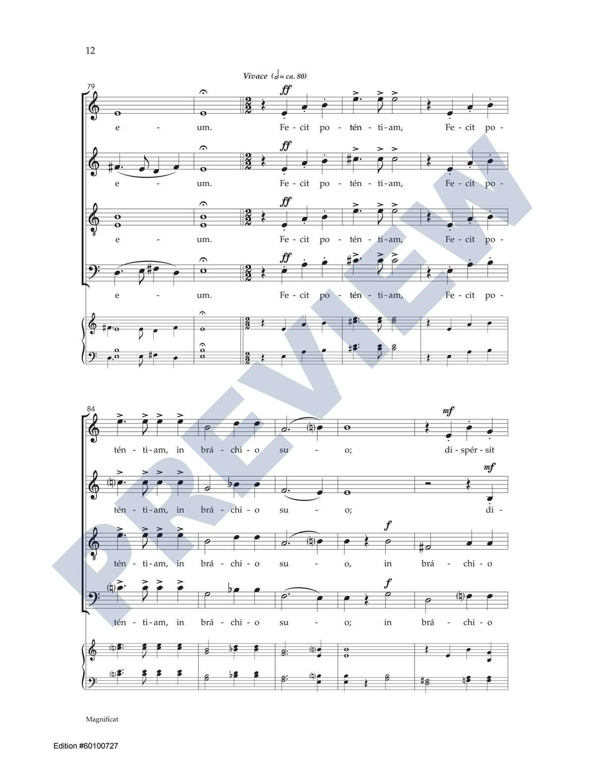 Magnificat & Nunc Dimittis