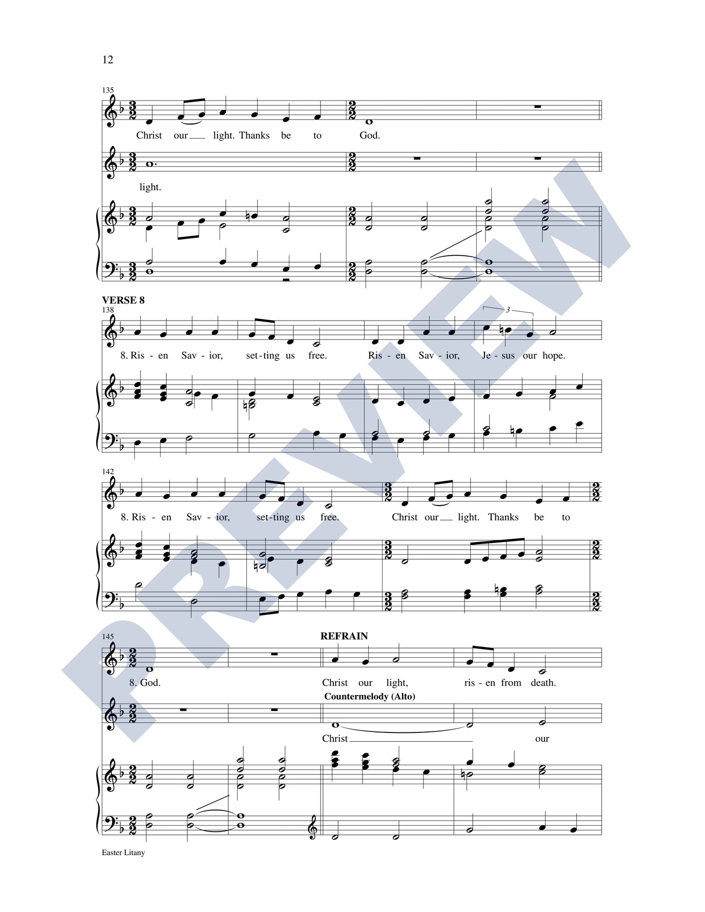 Easter Litany