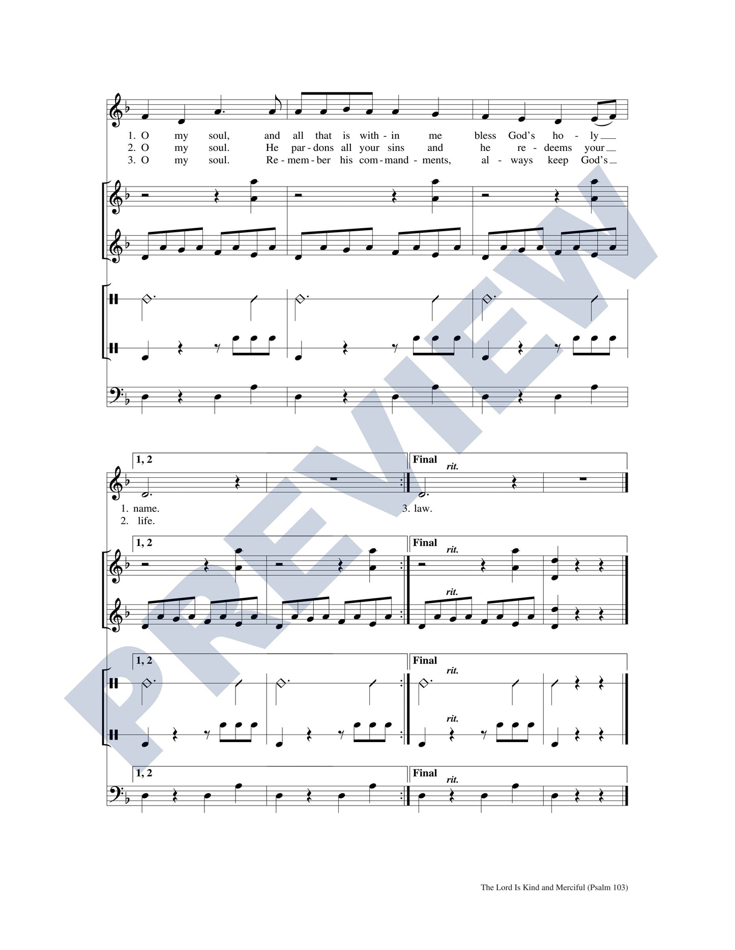 Psalms of Praise for Children: Set 2