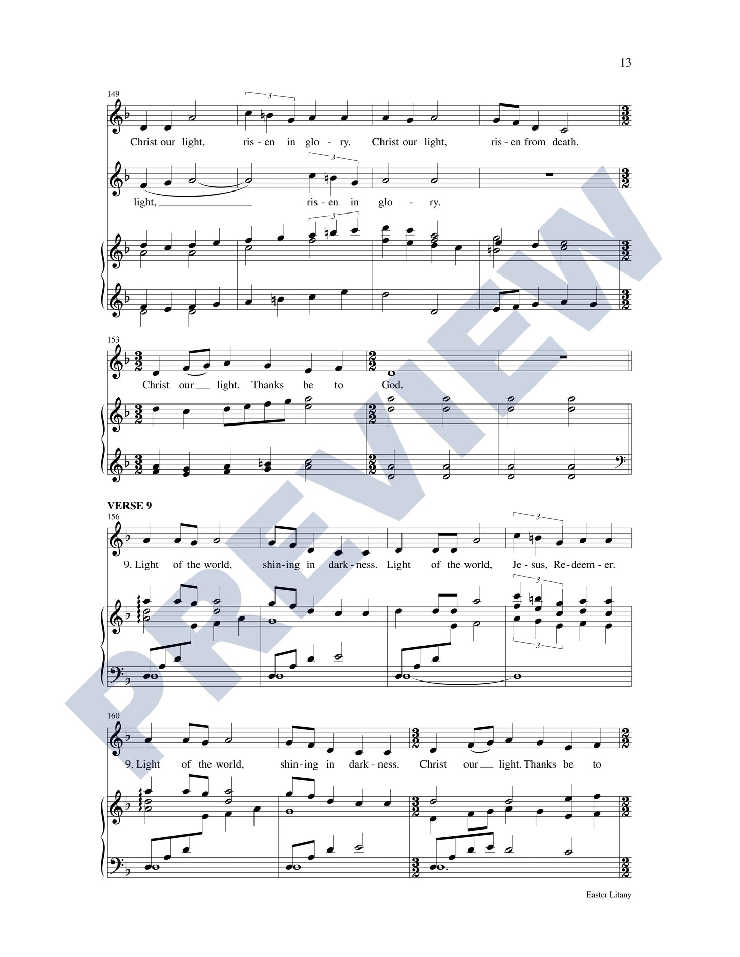 Easter Litany