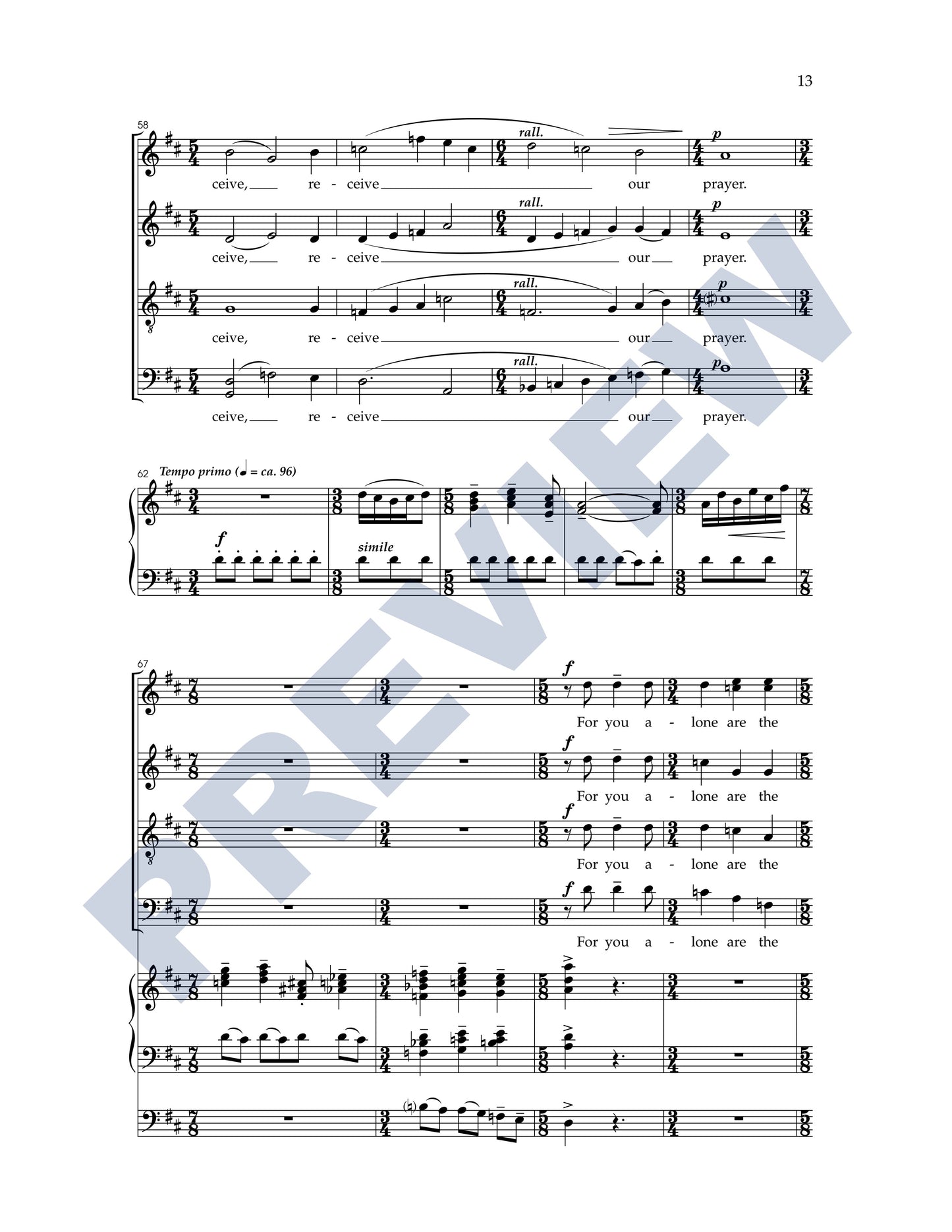 Missa Brevis (Washington Service)