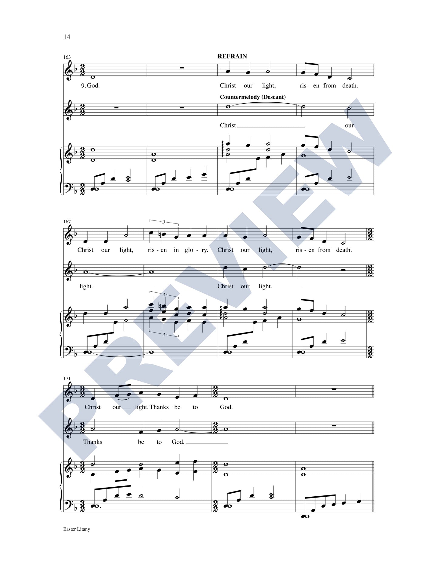 Easter Litany