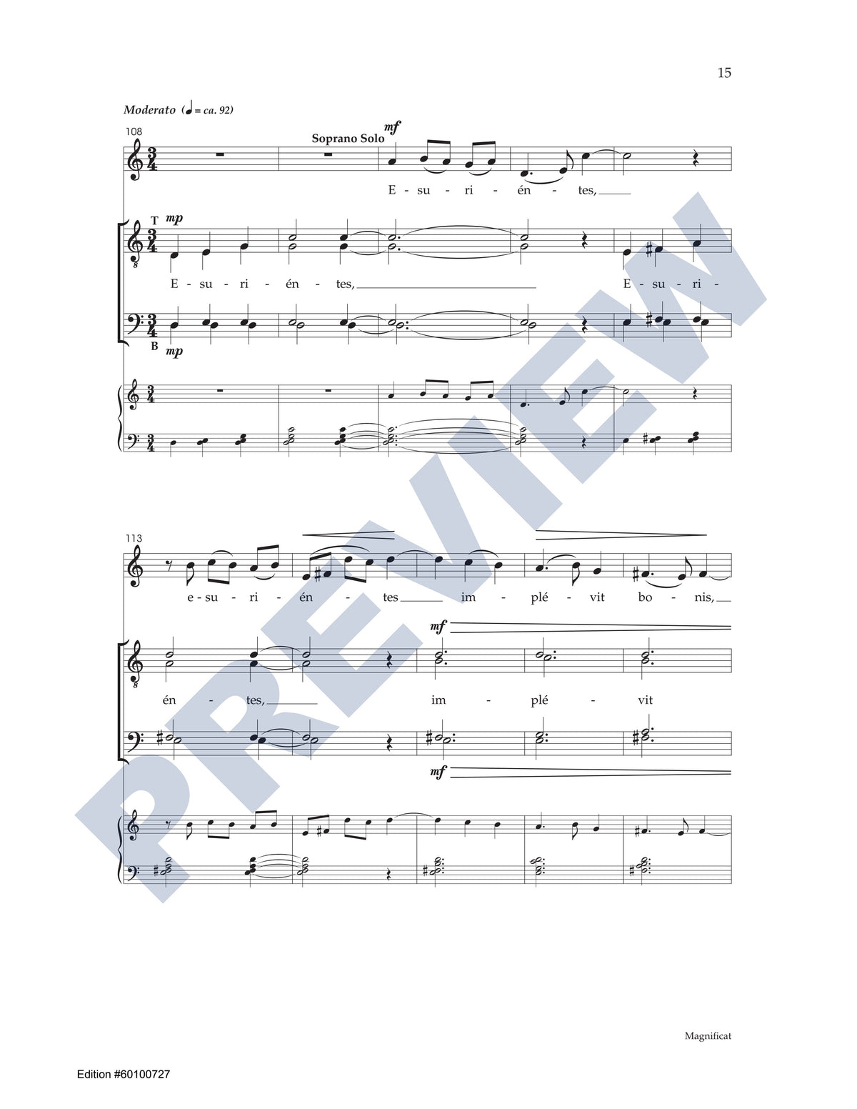 Magnificat & Nunc Dimittis