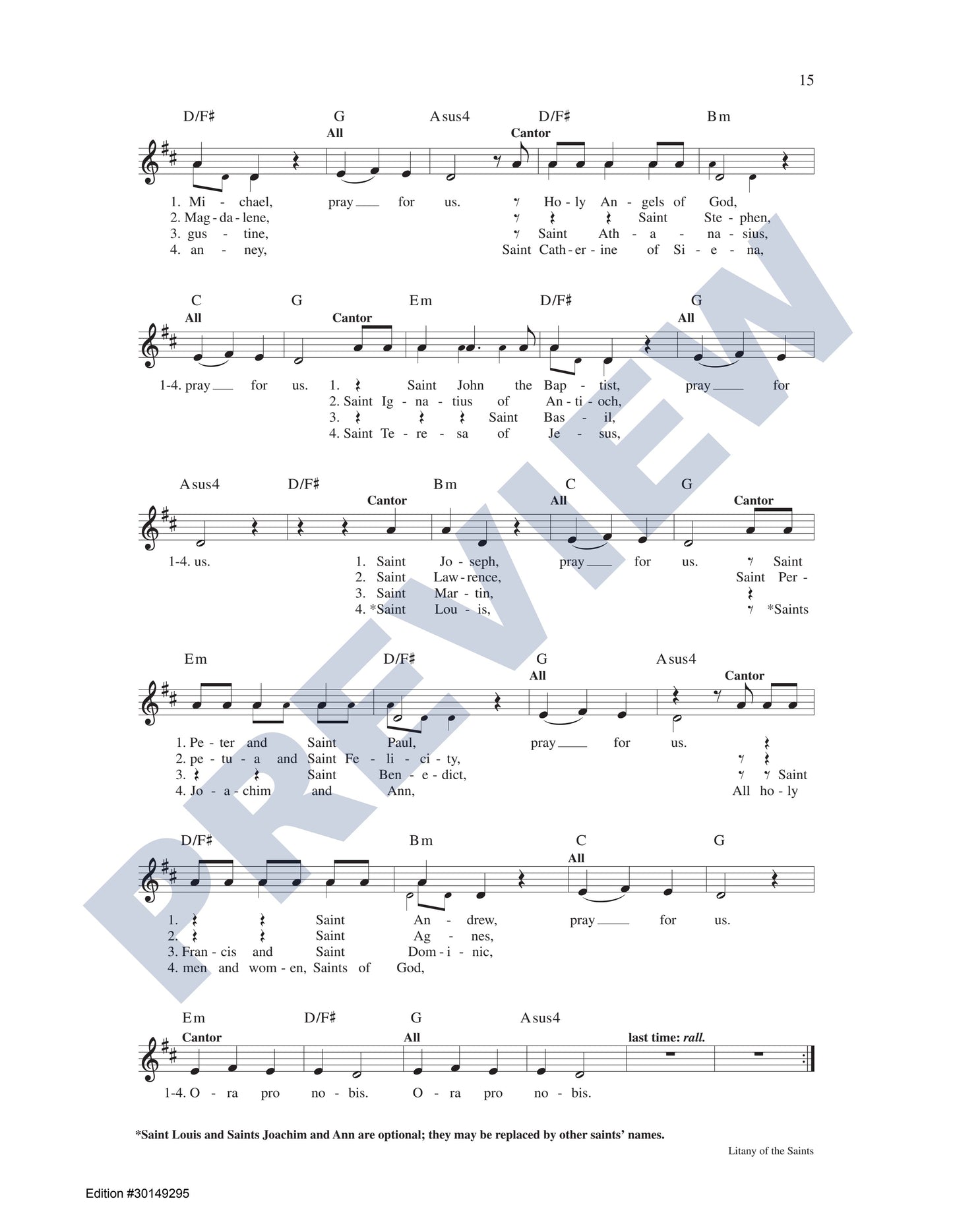 Litany of the Saints