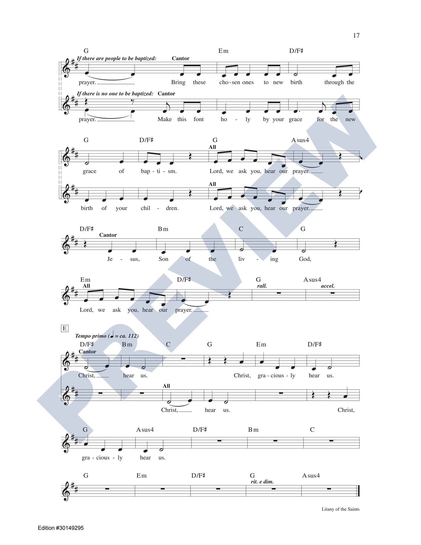 Litany of the Saints