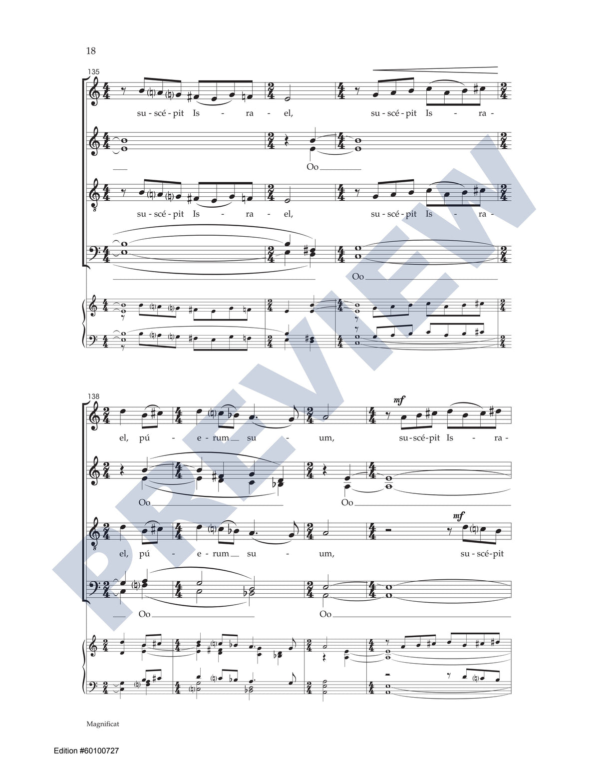 Magnificat & Nunc Dimittis