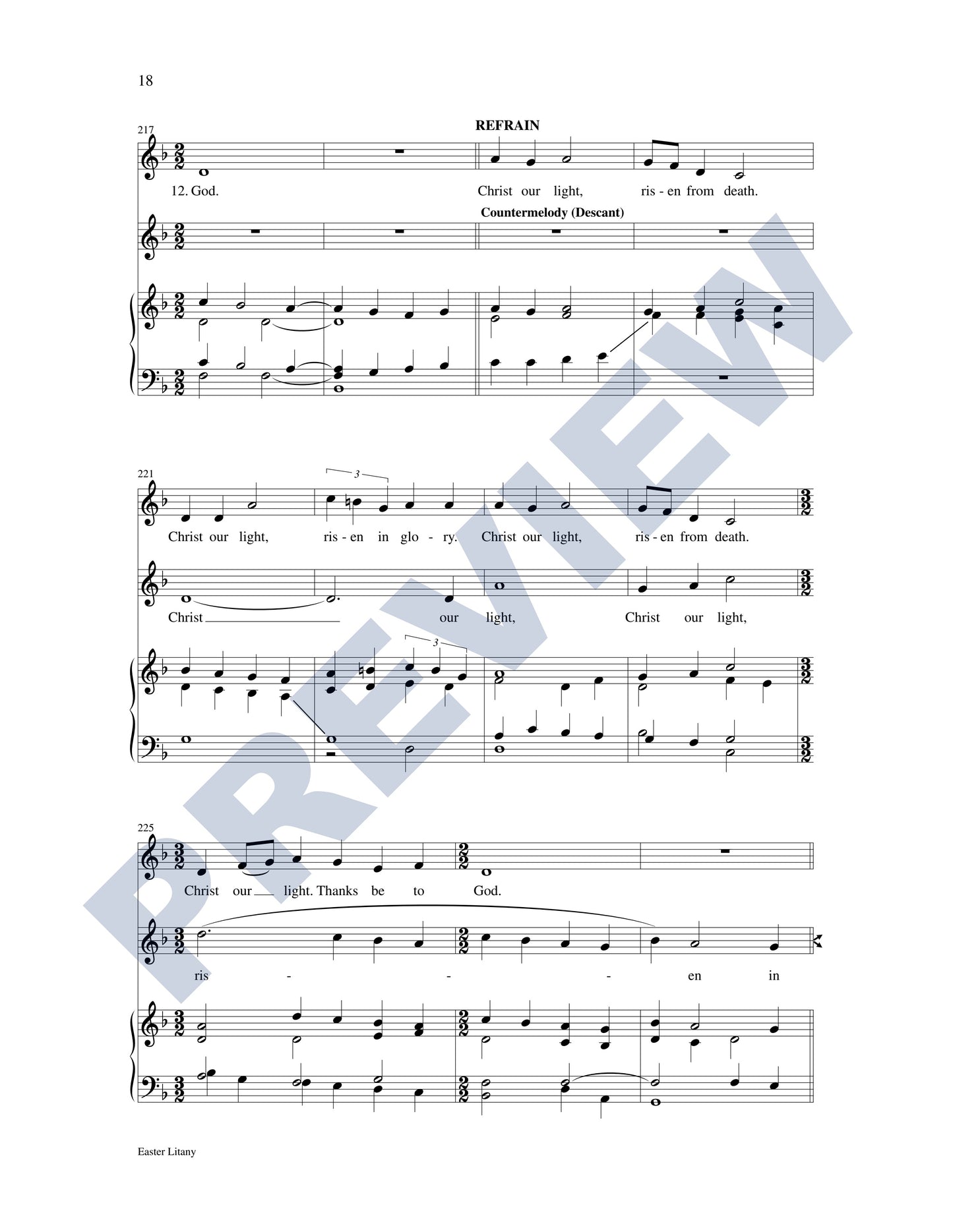 Easter Litany