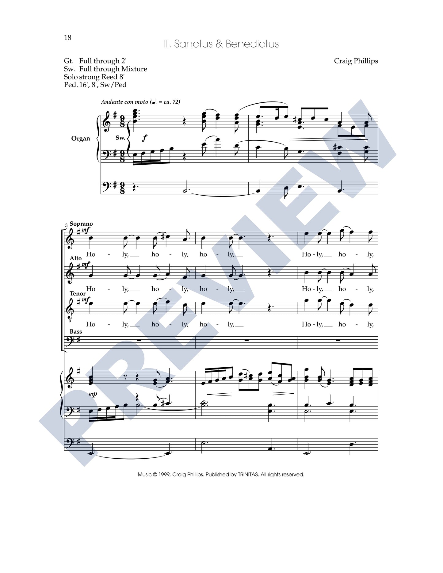 Missa Brevis (Washington Service)