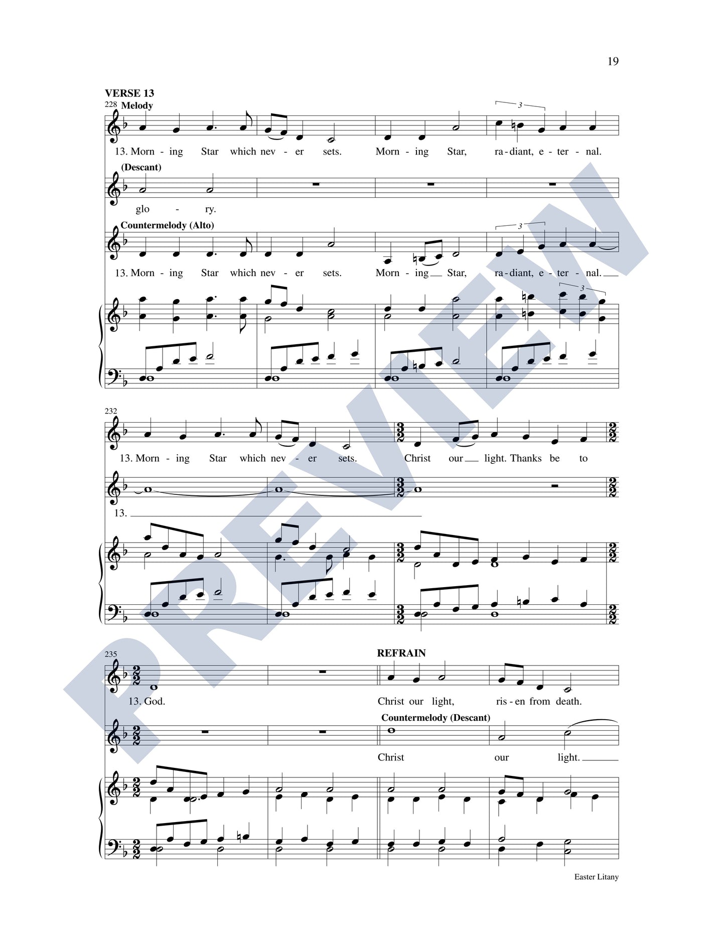 Easter Litany
