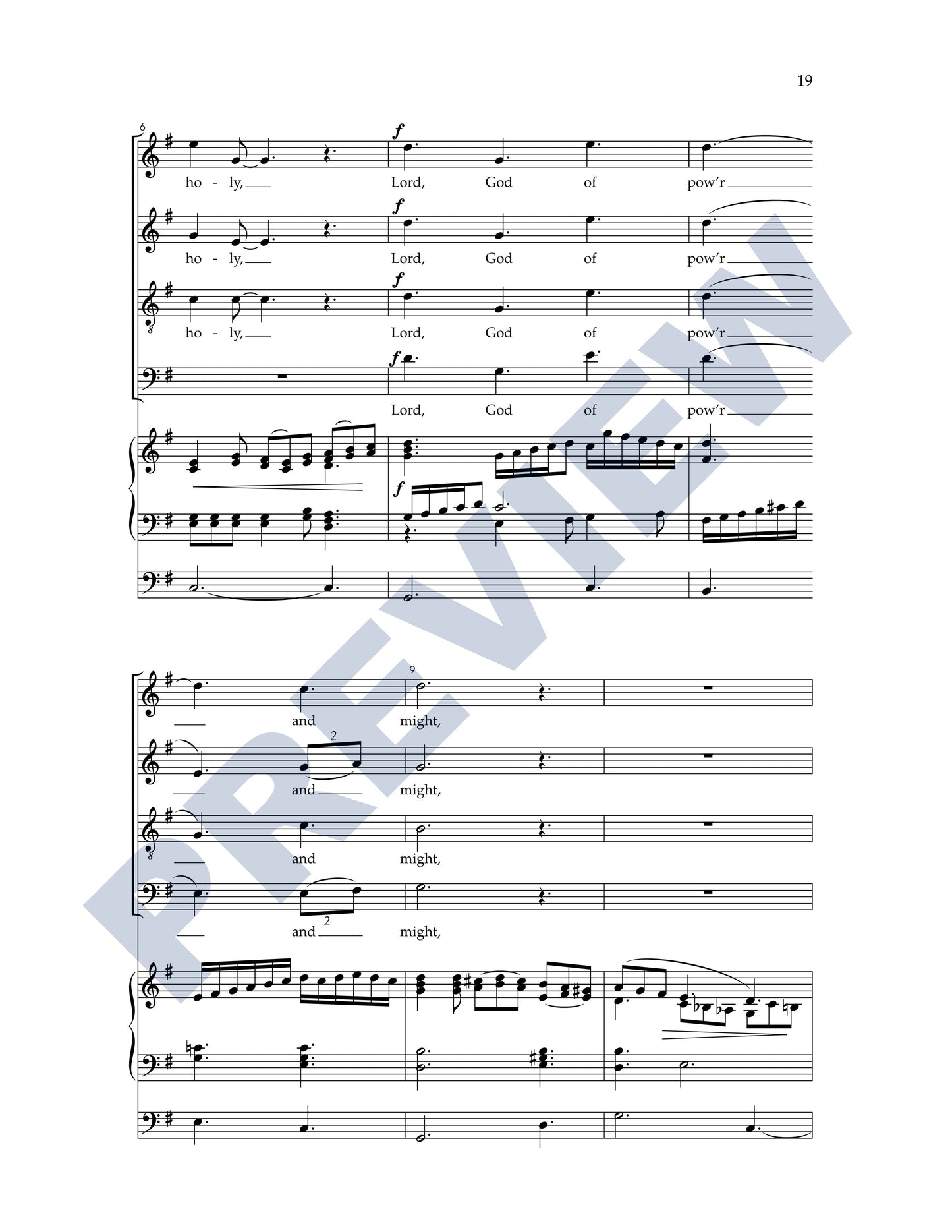 Missa Brevis (Washington Service)