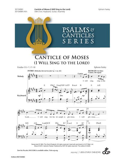 Canticle of Moses