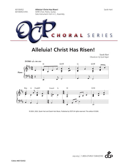 Alleluia! Christ Has Risen!