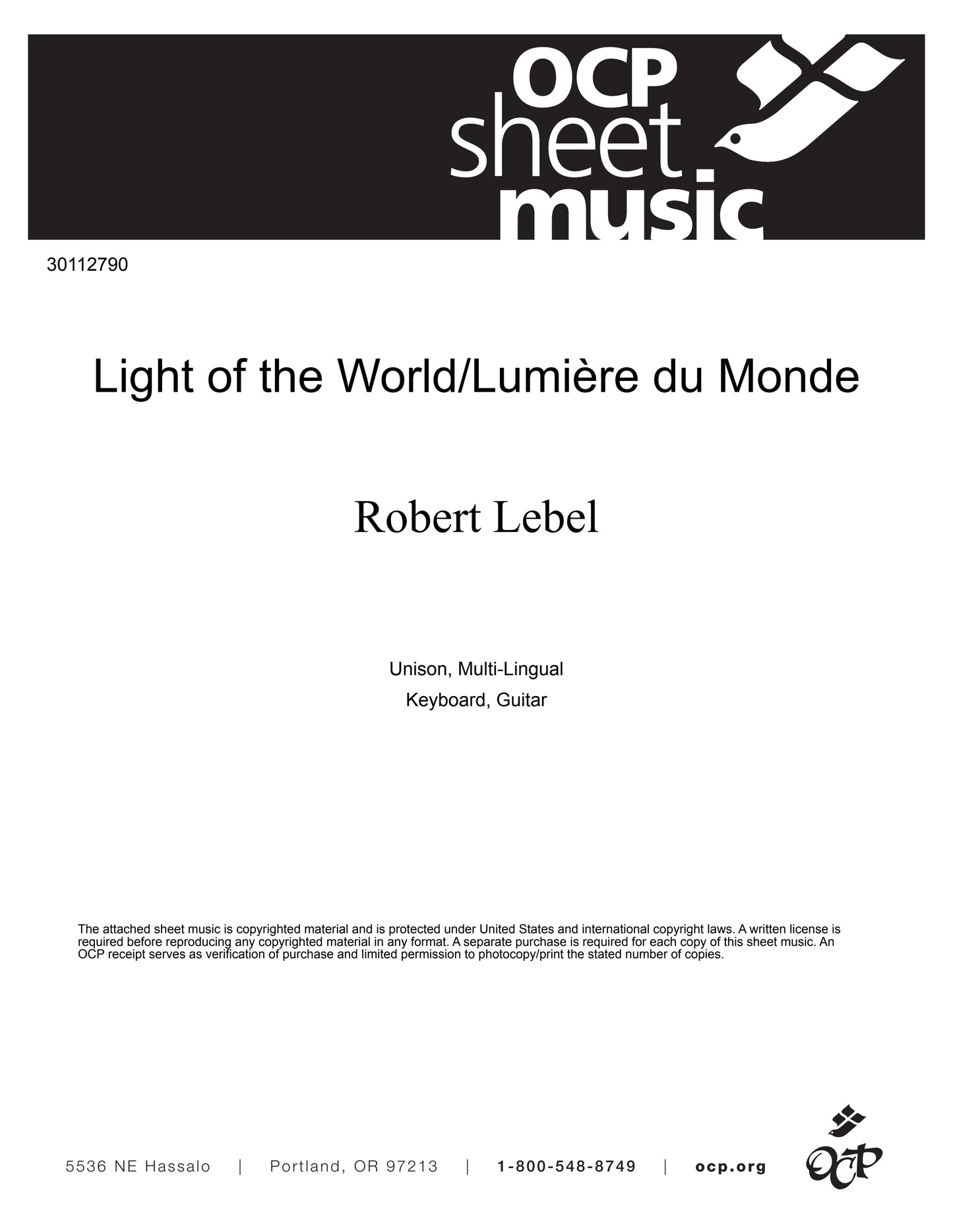 Light of the World/Lumière du Monde