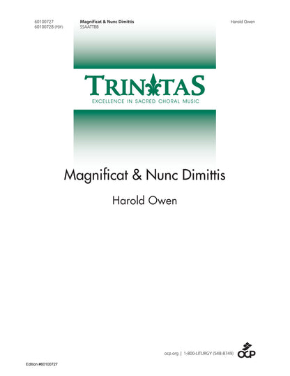 Magnificat & Nunc Dimittis