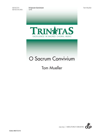 O Sacrum Convivium
