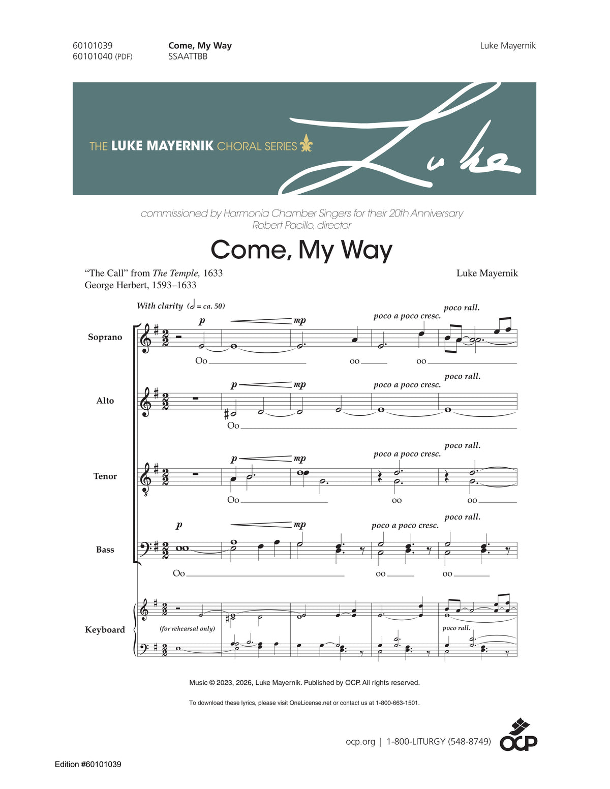 Come, My Way