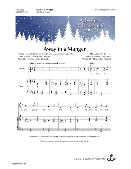 Away in a Manger
