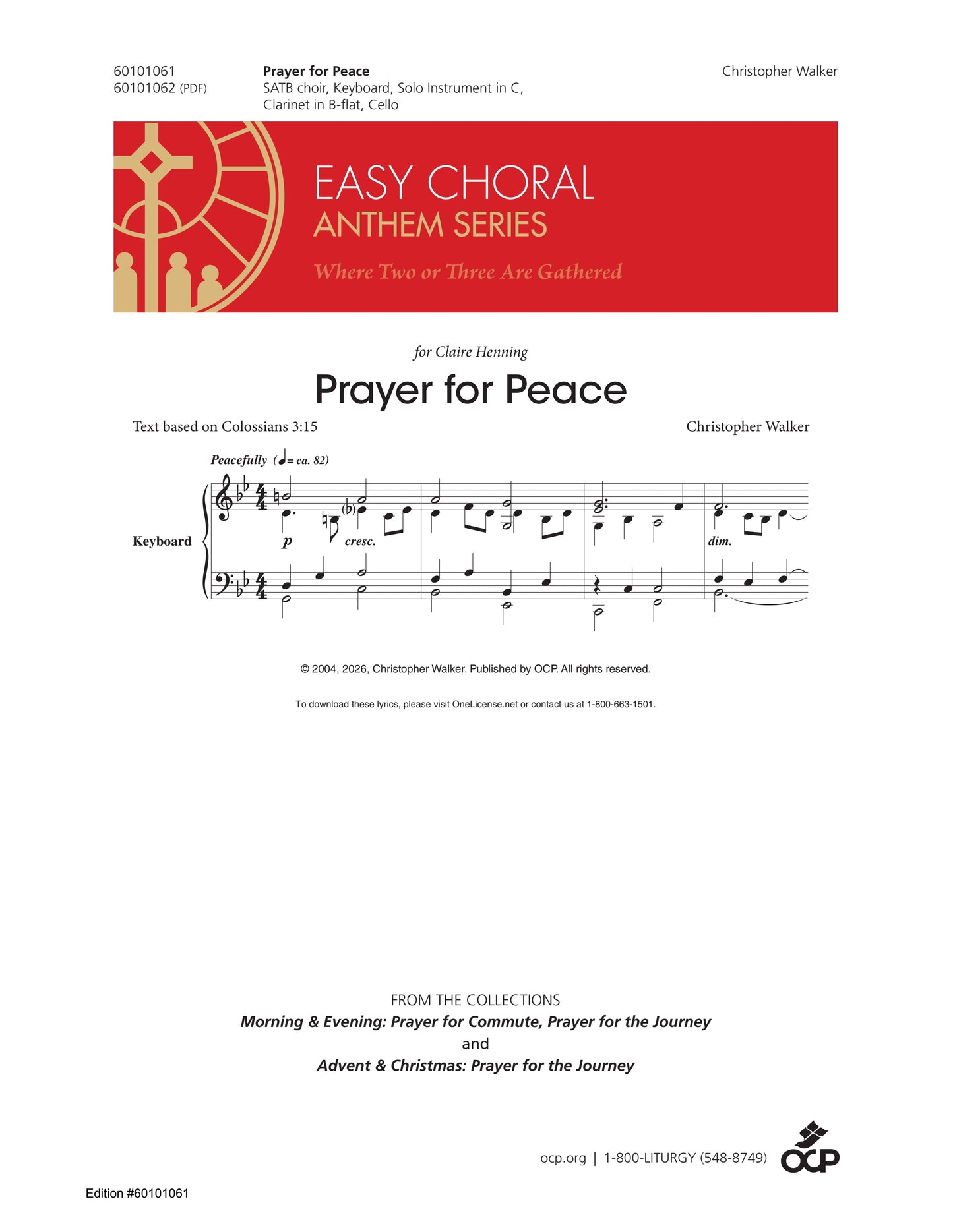 Prayer for Peace