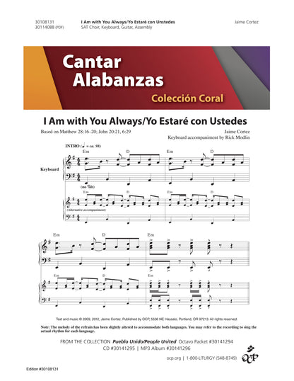 I Am with You Always/Yo Estaré con Ustedes